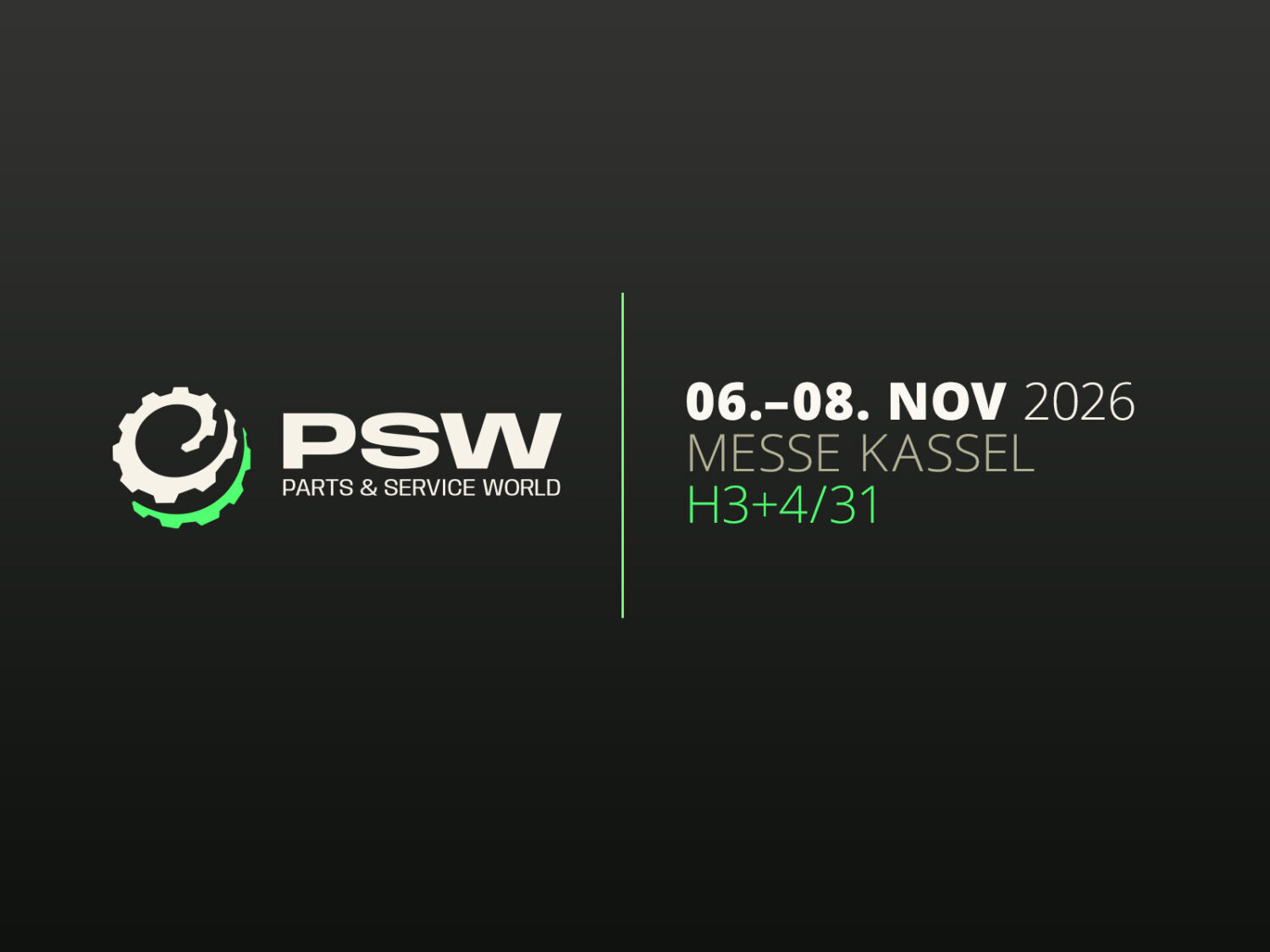C.O.S. Software auf der PSW 2026